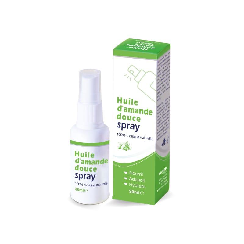 Huile d’amande douce en spray – soin hydratant naturel Makphadex