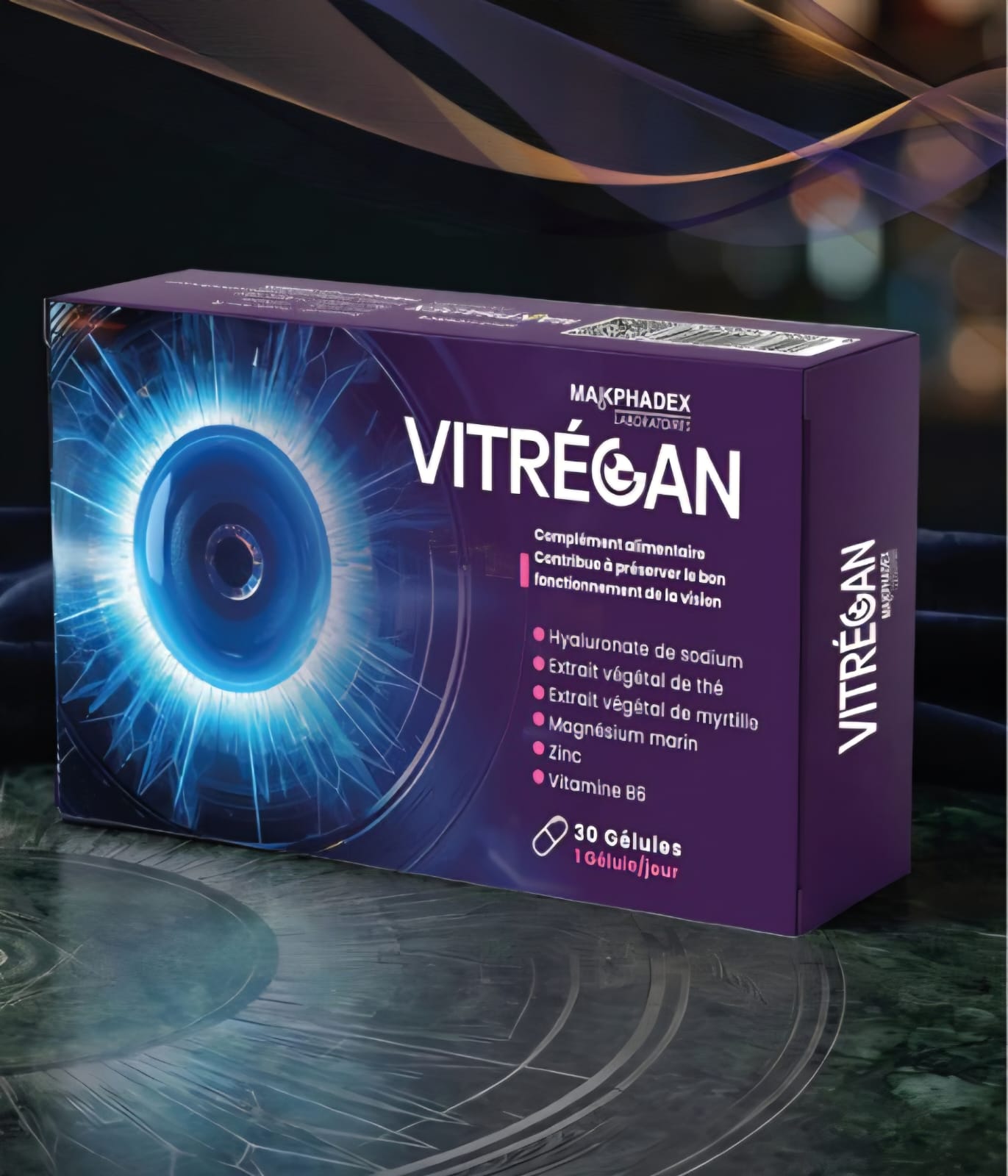 Vitrégan complément oculaire Makphadex